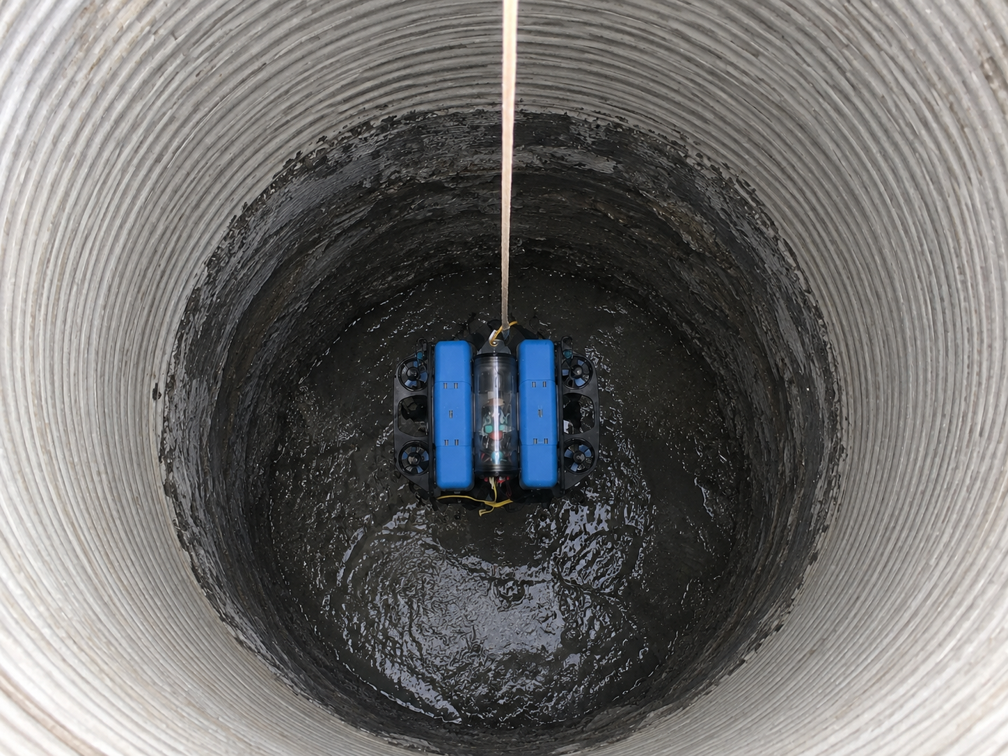Inspection 3D de pieux, caissons et sockets au roc